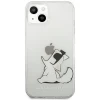 Чехол Karl Lagerfeld Choupette Fun для iPhone 13 Transparent (KLHCP13MCFNRC)