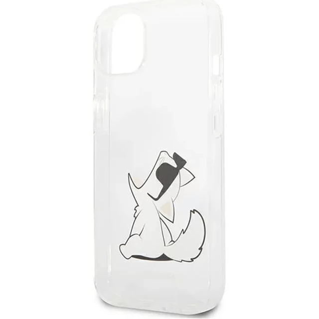 Чохол Karl Lagerfeld Choupette Fun для iPhone 13 Transparent (KLHCP13MCFNRC)