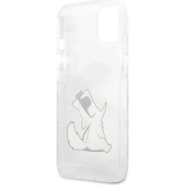 Чохол Karl Lagerfeld Choupette Fun для iPhone 13 Transparent (KLHCP13MCFNRC)