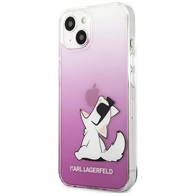 Чохол Karl Lagerfeld Choupette Fun для iPhone 13 Pink (KLHCP13MCFNRCPI)