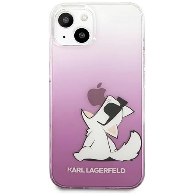 Чехол Karl Lagerfeld Choupette Fun для iPhone 13 Pink (KLHCP13MCFNRCPI)