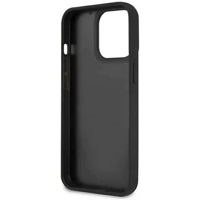 Чехол Karl Lagerfeld Karl's Head для iPhone 13 Pro Black (KLHCP13LKH3DBK)