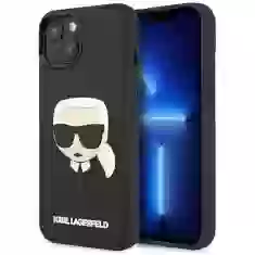 Чехол Karl Lagerfeld Karl's Head для iPhone 13 Black (KLHCP13MKH3DBK)