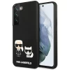 Чохол Karl Lagerfeld Karl and Choupette для Samsung Galaxy S22 Black (KLHCS22SSSKCK)