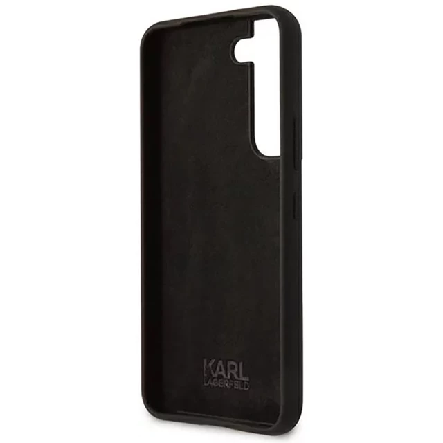 Чехол Karl Lagerfeld Karl and Choupette для Samsung Galaxy S22 Black (KLHCS22SSSKCK)