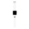 Ремінець Karl Lagerfeld Silicone Choupette Head для Apple Watch 41 | 40 | 38 mm White (KLAWMSLCW)