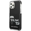 Чехол Karl Lagerfeld Karl and Choupette для iPhone 12 | 12 Pro Black (KLHCP12MTPEKCK)