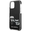 Чохол Karl Lagerfeld Karl and Choupette для iPhone 12 | 12 Pro Black (KLHCP12MTPEKCK)