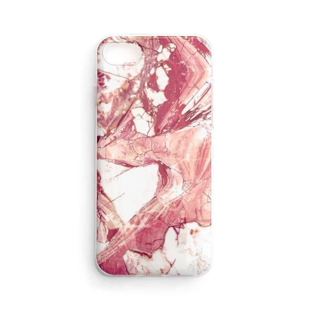 Чехол Wozinsky Marble для Xiaomi Redmi Note 9 Pro | 9S Pink (7426825377906)