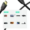 Кабель Ugreen 2.0 4K UHD HDMI to HDMI 1.5m Black (6957303844098)
