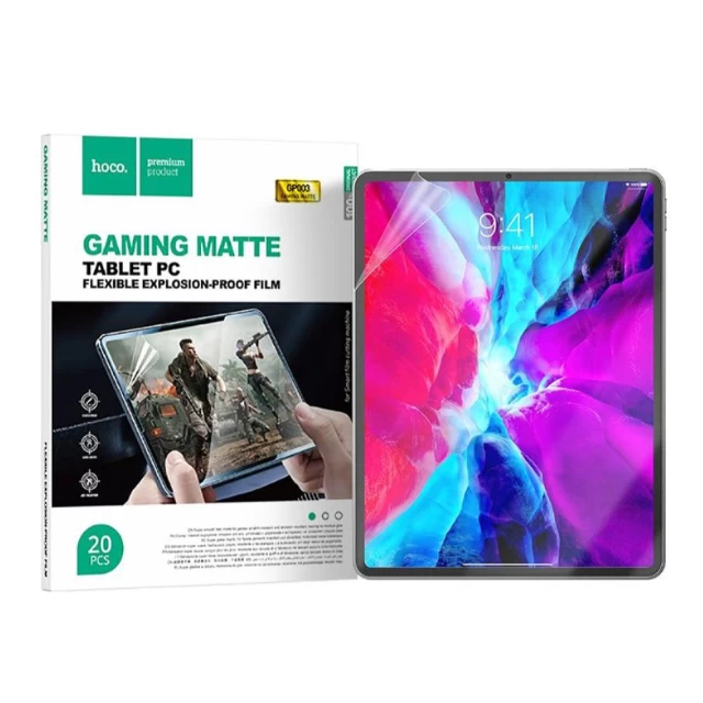 Защитная пленка Hoco GP003 HD Tablet Hydrogel Gaming Foil Matte (20 Pack) (6931474761125)