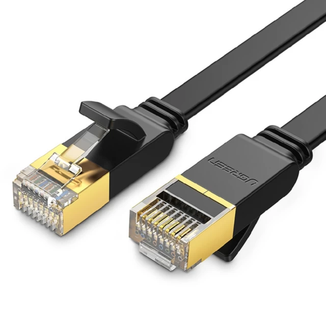 Патчкорд Ugreen Ethernet RJ45 to RJ45 10Gb/s 1m Black (6957303882601)