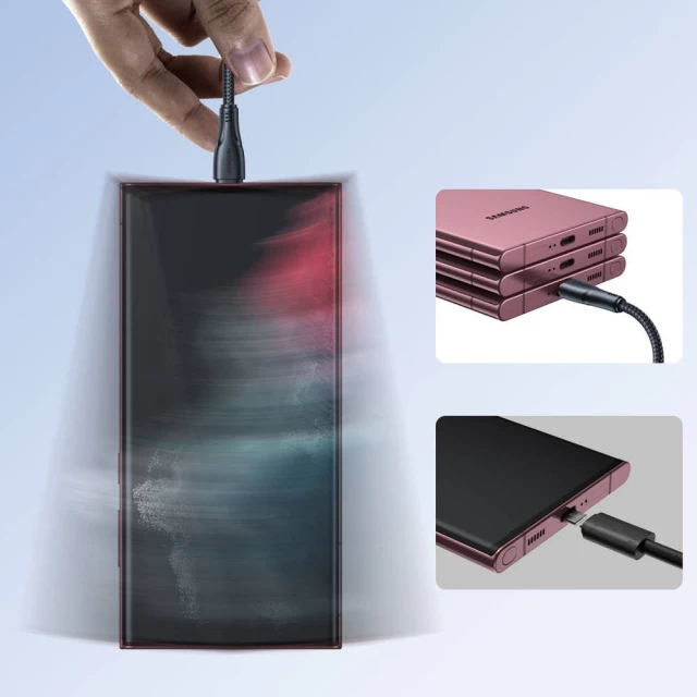 Кабель Joyroom Surpass Series Fast Charging USB-A to Micro-USB 1m Black (S-UM018A11B)
