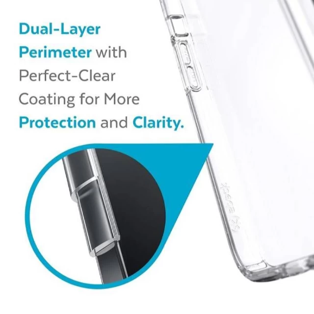 Чехол Speck Presidio Perfect-Clear для iPhone 13 Clear (840168504626)