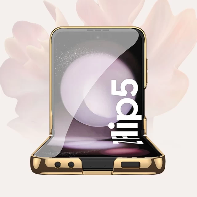 Чехол Tech-Protect Mood Marble для Samsung Galaxy Flip5 (F731) Black (9319456603842)