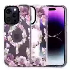 Чехол Tech-Protect Magmood для iPhone 14 Pro Rose Floral with MagSafe (9490713935811)
