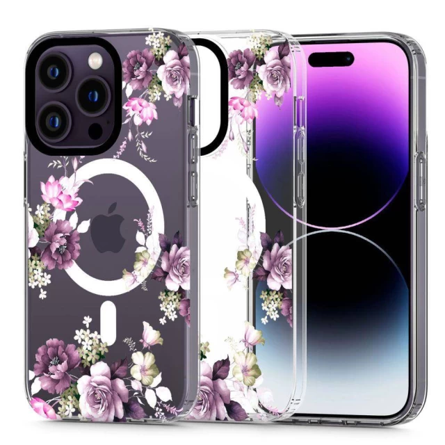 Чохол Tech-Protect Magmood для iPhone 14 Pro Spring Floral with MagSafe (9490713935828)