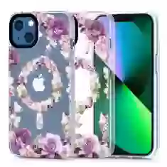 Чехол Tech-Protect Magmood для iPhone 13 Rose Floral with MagSafe (9490713935934)