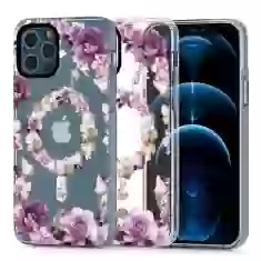 Чохол Tech-Protect Magmood для iPhone 12 | 12 Pro Rose Floral with MagSafe (9490713936023)