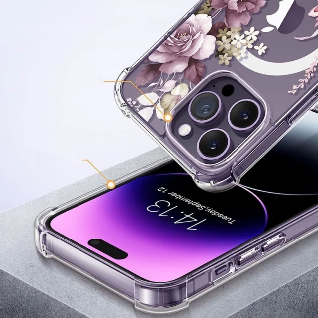 Чехол Tech-Protect Magmood для iPhone 13 Spring Floral with MagSafe (9490713935941)