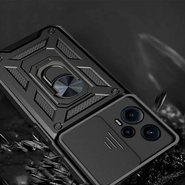 Чохол Tech-Protect Camshield Pro для Xiaomi Poco F5 Black (9490713936375)