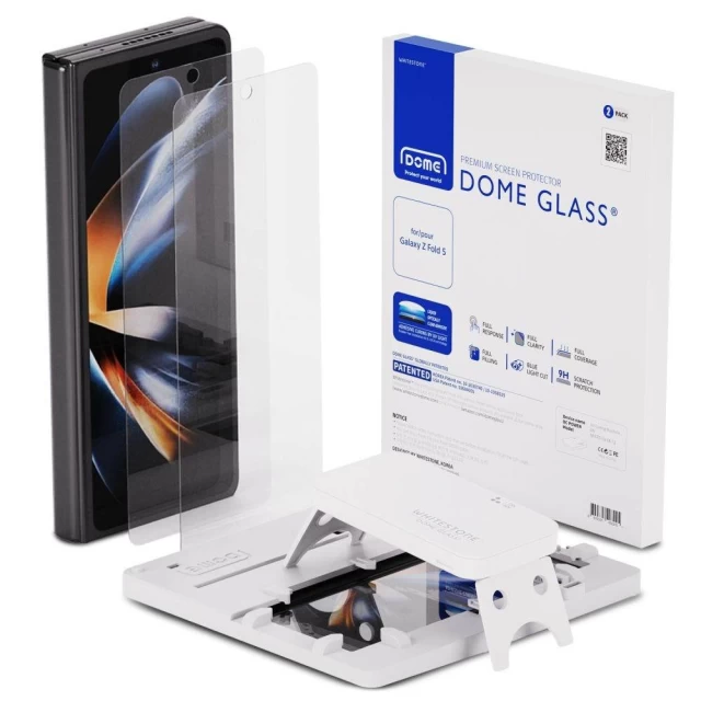 Защитное стекло Whitestone Dome для Samsung Galaxy Fold5 (F946) Clear (2 Pack) (8809365408245)