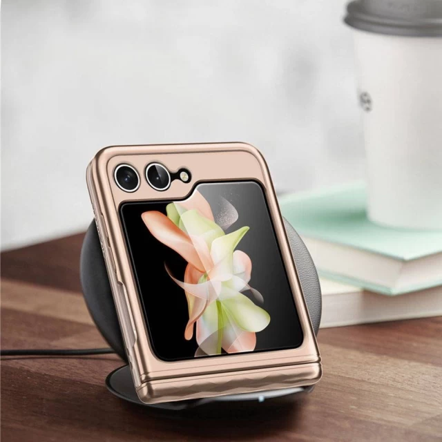 Чохол Supcase Cosmo для Samsung Galaxy Flip5 (F731) Marble Pink (843439124011)