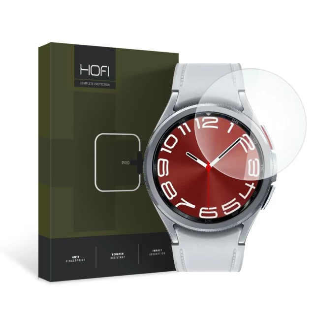Защитное стекло Hofi Glass Pro Plus для Galaxy Watch 6 Classic 43 mm Clear (9319456603965)
