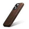 Чохол iCarer Oil Wax Premium Leather Case для iPhone 15 Pro Max Brown with MagSafe (6975092680796)