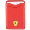 Чехол-бумажник Ferrari Leather Collection (2023) Red with MagSafe (FEWCMRSIR)