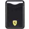 Чехол-бумажник Ferrari Leather Collection (2023) Black with MagSafe (FEWCMRSIK)