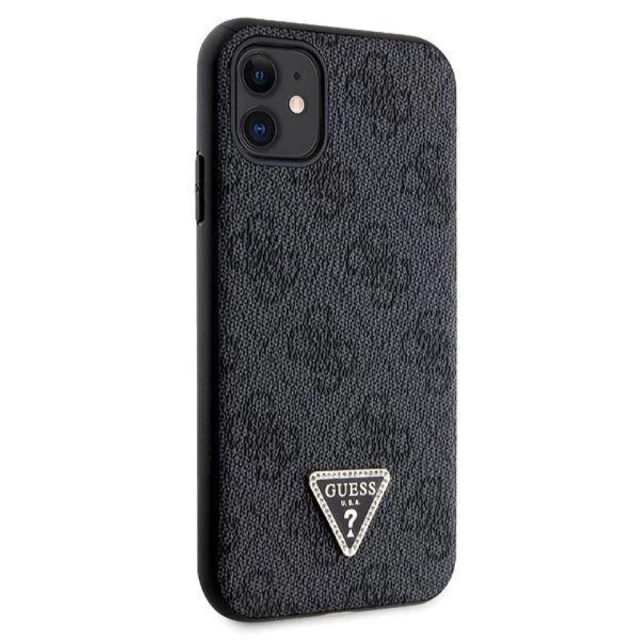 Чехол Guess Crossbody 4G Metal Logo для iPhone 11 | XR Black (GUHCN61P4TDSCPK)
