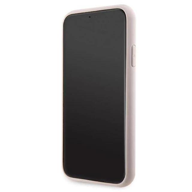 Чехол Guess Crossbody 4G Metal Logo для iPhone 11 | XR Pink (GUHCN61P4TDSCPP)