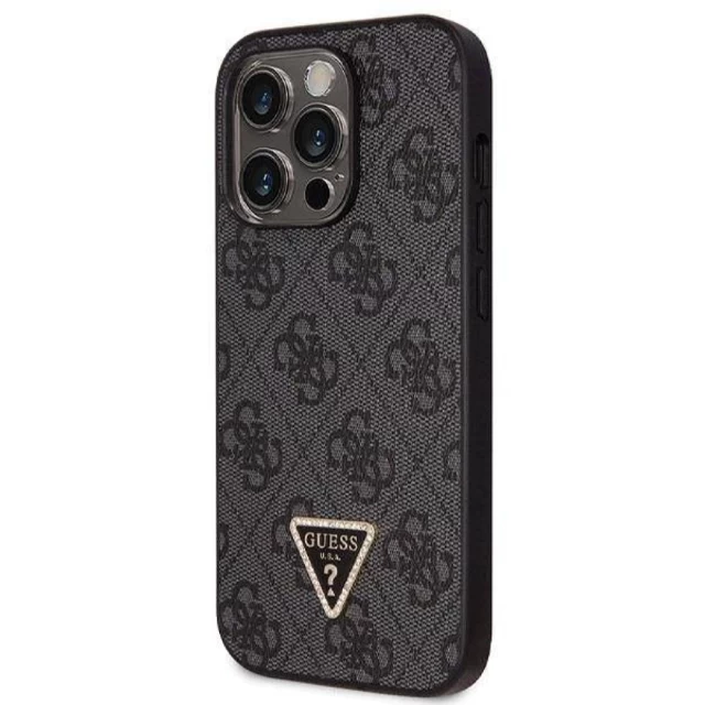 Чохол Guess Crossbody 4G Metal Logo для iPhone 14 Pro Black (GUHCP14LP4TDSCPK)