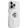 Чохол Karl Lagerfeld Karl & Choupette Glitter для iPhone 14 Pro Transparent with MagSafe (KLHMP14LHGKCNOT)