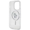 Чохол Karl Lagerfeld Karl & Choupette Glitter для iPhone 14 Pro Transparent with MagSafe (KLHMP14LHGKCNOT)