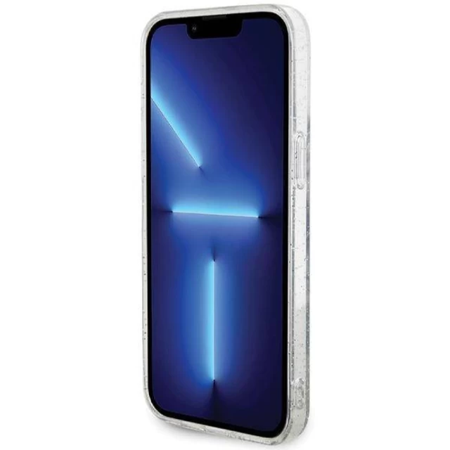 Чохол Karl Lagerfeld Karl & Choupette Glitter для iPhone 14 Pro Max Transparent with MagSafe (KLHMP14XHGKCNOT)