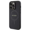 Чехол Guess Saffiano для iPhone 14 Pro Black with MagSafe (GUHMP14LPSAHMCK)