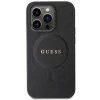 Чехол Guess Saffiano для iPhone 14 Pro Black with MagSafe (GUHMP14LPSAHMCK)