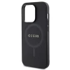 Чехол Guess Saffiano для iPhone 14 Pro Black with MagSafe (GUHMP14LPSAHMCK)