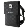 Чохол-сумка Karl Lagerfeld Saffiano Monogram Ikonik (Bag) 18.5 х 12 х 2cm Black (KLWBSAKHPKK)