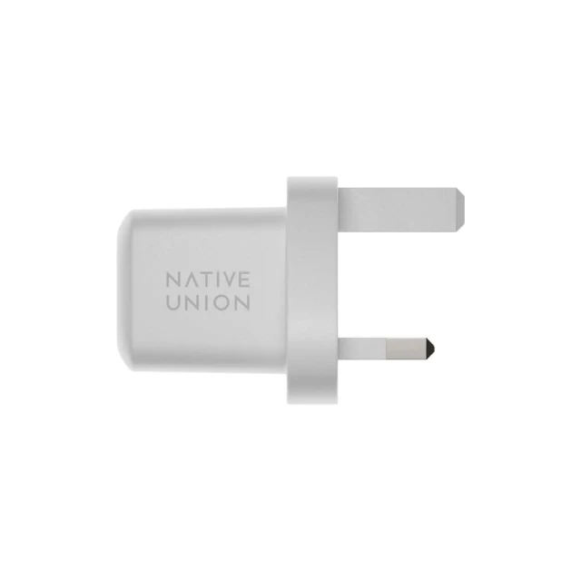 Сетевое зарядное устройство Native Union FC/PD 30W USB-C White (FAST-PD30-2-WHT-EU)