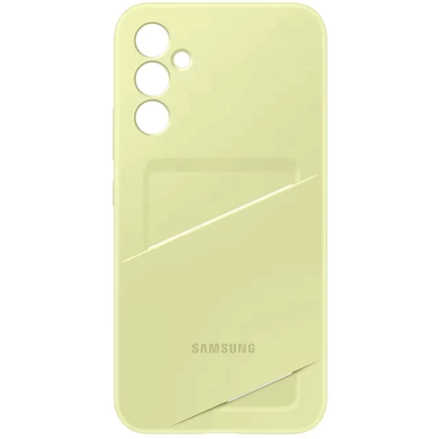 Чохол Samsung Card Slot Case для Samsung Galaxy A34 (A346) Lime (EF-OA346TGEGRU)