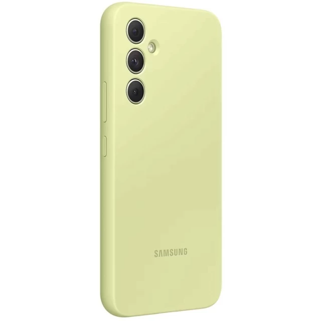 Чохол Samsung Silicone Case для Samsung Galaxy A54 (A546) Lime (EF-PA546TGEGRU)