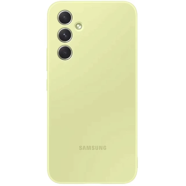 Чохол Samsung Silicone Case для Samsung Galaxy A54 (A546) Lime (EF-PA546TGEGRU)