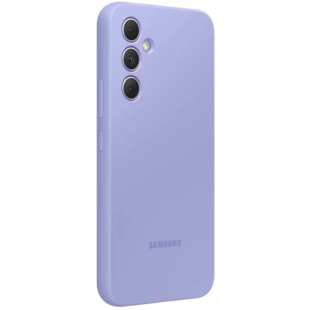 Чохол Samsung Silicone Case для Samsung Galaxy A54 (A546) Blueberry (EF-PA546TVEGRU)