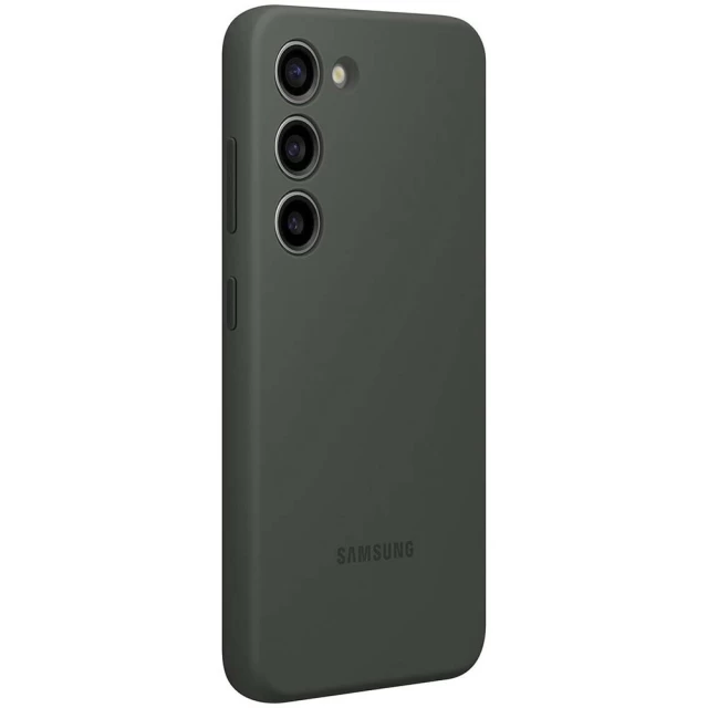Чохол Samsung Silicone Case для Samsung Galaxy S23 (S911) Khaki (EF-PS911TGEGRU)
