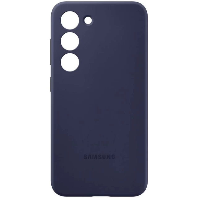 Чохол Samsung Silicone Case для Samsung Galaxy S23 (S911) Navy (EF-PS911TNEGRU)