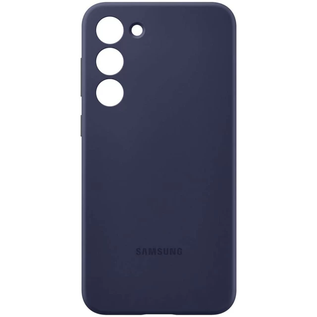 Чохол Samsung Silicone Case для Samsung Galaxy S23 Plus (S916) Navy (EF-PS916TNEGRU)