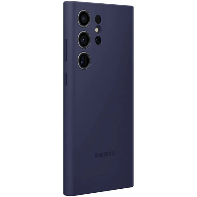 Чохол Samsung Silicone Case для Samsung Galaxy S23 Ultra (S918) Navy (EF-PS918TNEGRU)